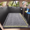 Dog Car Seat Mat with Ribbed Plush Surface, 24.8 x 51.18 Inch Non-Slip Pet Travel Pad in Four Colors for Compatible Cars, SUVs and Trucks
