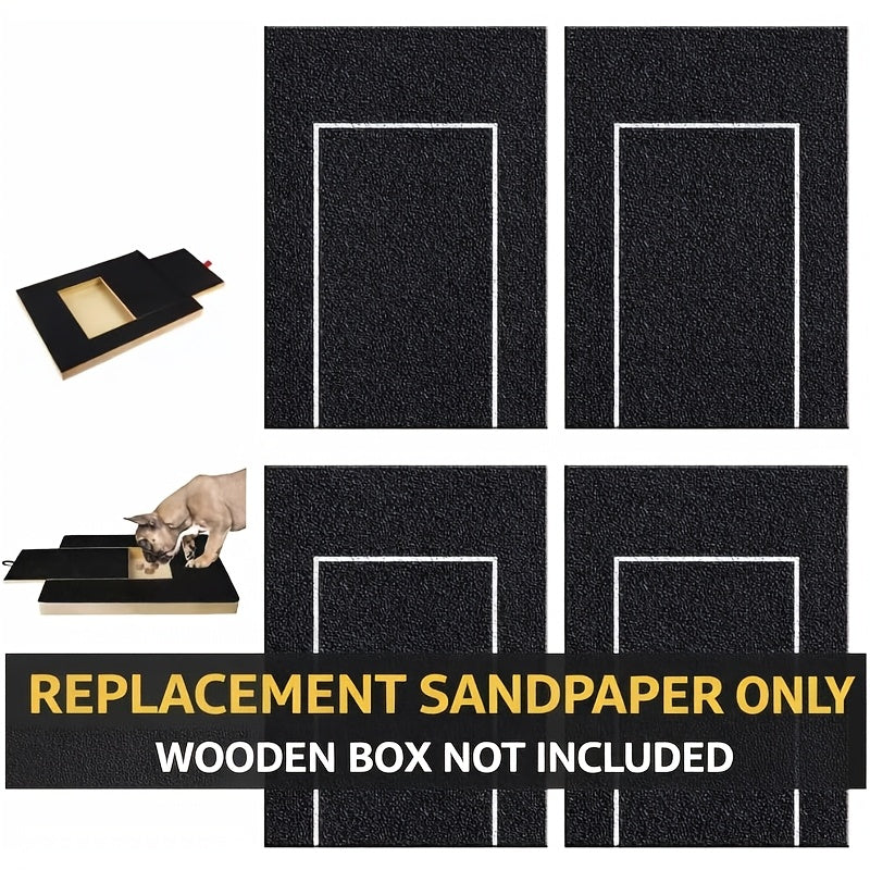 Dog Nail Scratch Pad with Treat Drawer, Interactive Paw Filing Board for Reward-Based Home Grooming, Board and Replacement Sandpaper Options