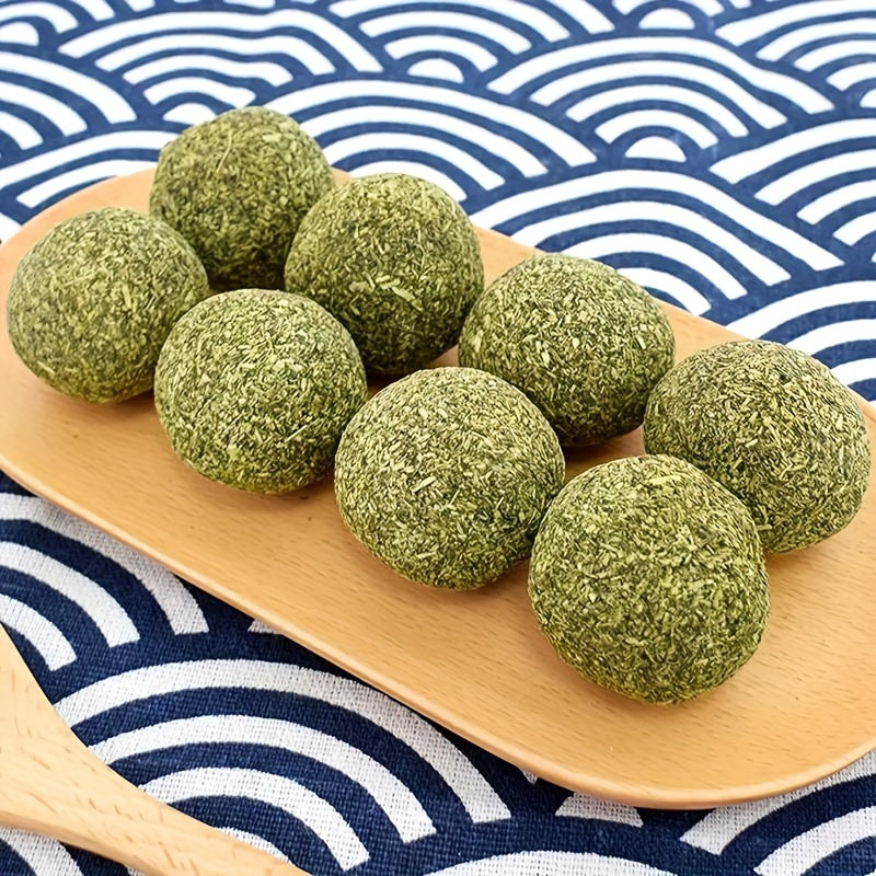 Catnip Balls for Cats 6 Pack, Cat Chew and Play Balls for Supervised Indoor Enrichment, Everyday Playtime and Cat Owner Gift Baskets