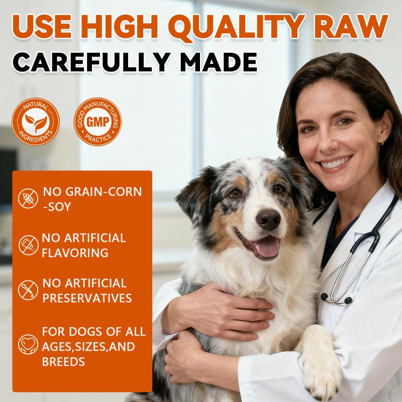 Dog Multivitamin Soft Chews 90 Count per Can, Chicken Flavor 32-in-1 Formula with Omega-3, Probiotics and Glucosamine, One or Two Can Options