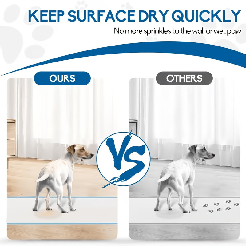 Puppy Pads 36 x 51 Inch 50 Count or 23 x 24 Inch 47 Count, Six-Layer Absorbent Dog Pee Pads with Leak-Resistant Backing for Indoor Potty Training