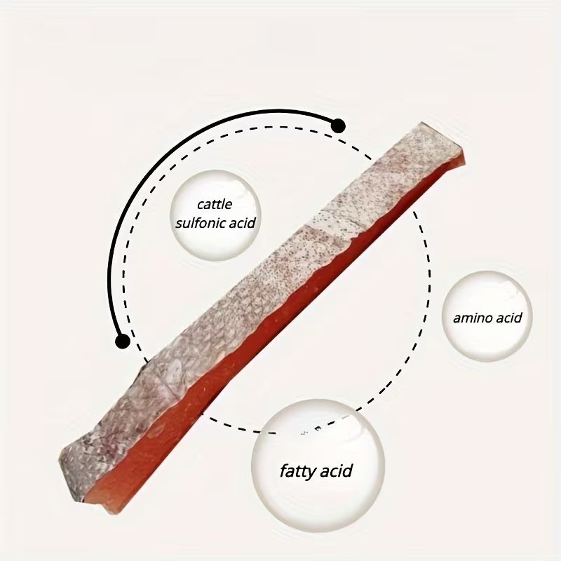 Salmon Stick Pet Treats, Dried Salmon Formed into Snack Sticks for Supervised Reward Time, Fish Treat Selection with 200g Listed Weight Option