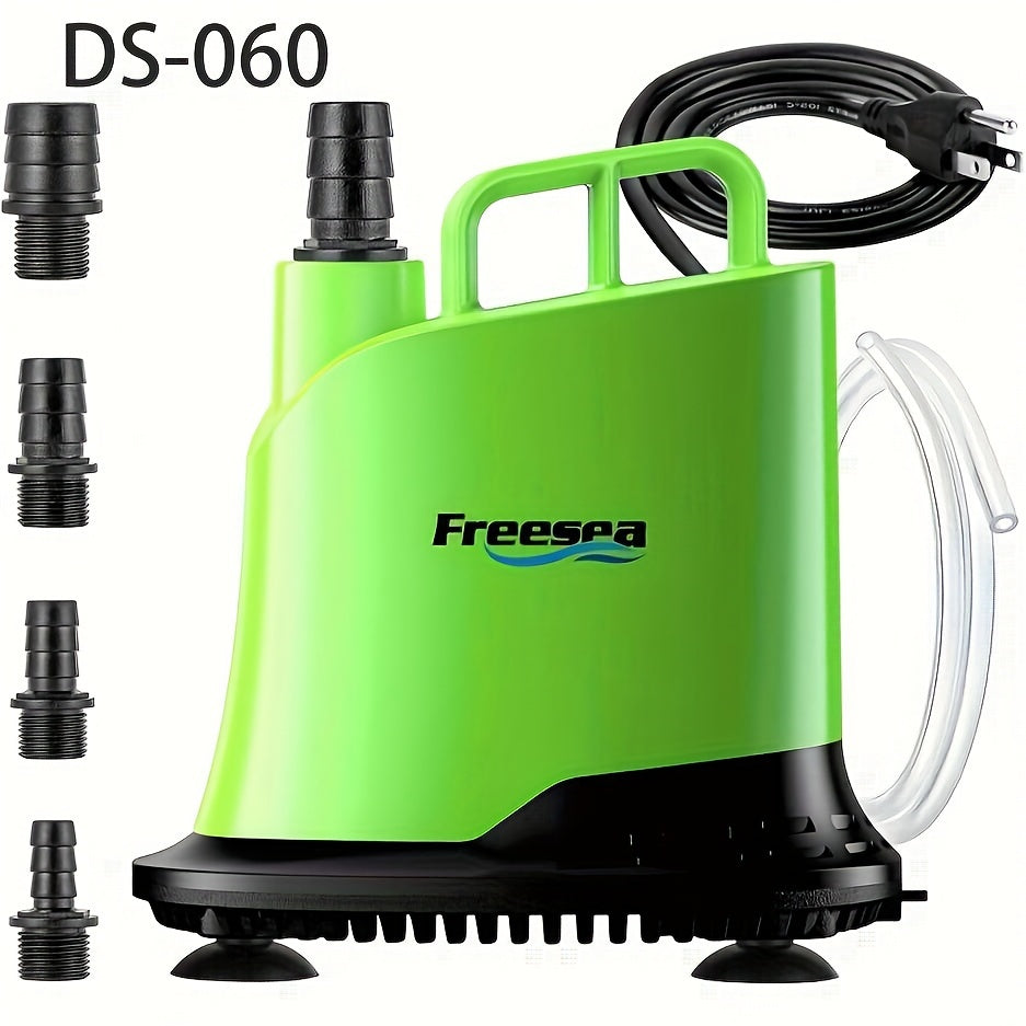 Adjustable Submersible Water Pump for Aquariums, Ponds, Fountains and Hydroponics, Quiet Water Circulation with DS-060 and DS-040 Model Options