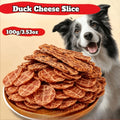 Duck Slice Dog Treats, 100g or 200g Packs for Supervised Training Rewards, Everyday Snack Time and Thoughtful Dog Lover Gift Baskets