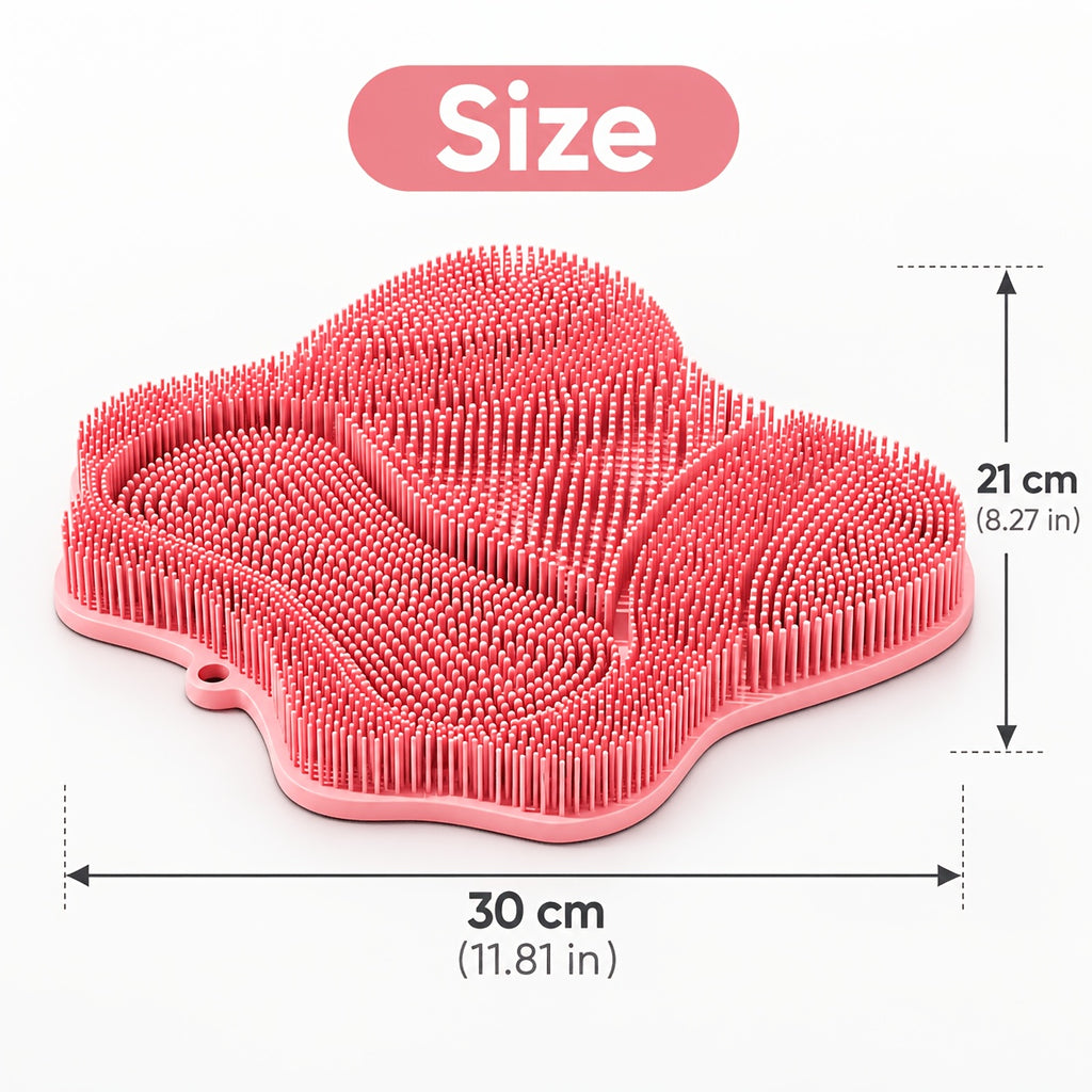 Wall-Mounted Cat Self Grooming Brush, Massage Scratcher for Loose Fur Care and Everyday Rubbing, Space-Saving Pet Accessory in Pink, Blue or Gray