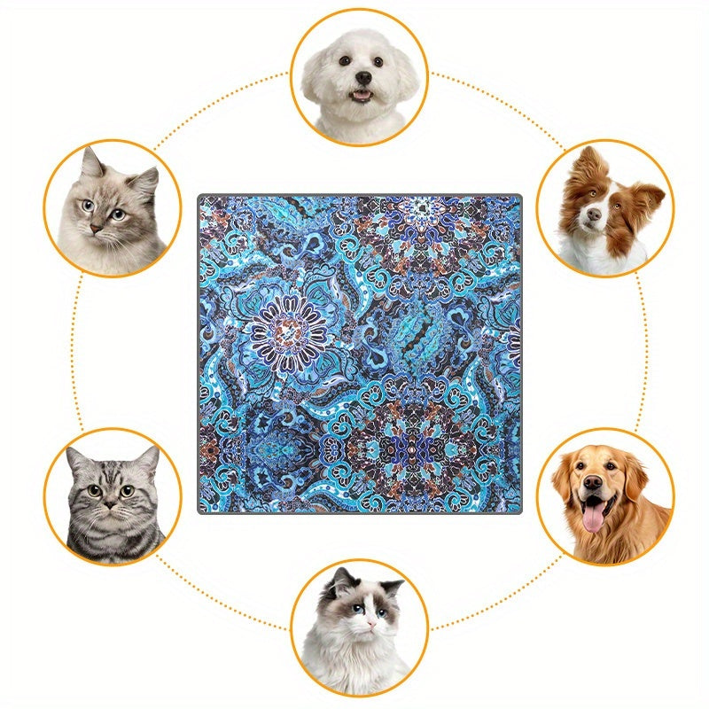 Washable Dog Pee Pads with 4-Layer Absorption, Reusable Non-Slip Puppy Potty Training Mats in 31 x 36, 41 x 41 and 72 x 72 Inch Sizes
