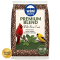 Bird Seed 10 lb Bag for Outdoor Wild Birds, Porch Hanging Feeders, Lawn Stands and Ground Feeding Stations, Year-Round Backyard Songbird Watching