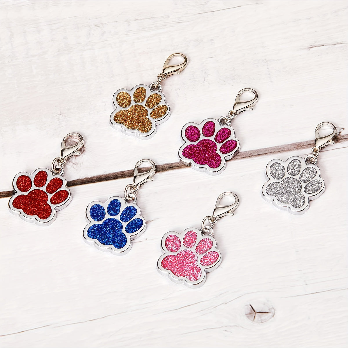 Engraved Pet ID Tag for Dogs and Cats, Personalized Name and Phone Number Identification in Blue or Pink for Daily Walks and Travel