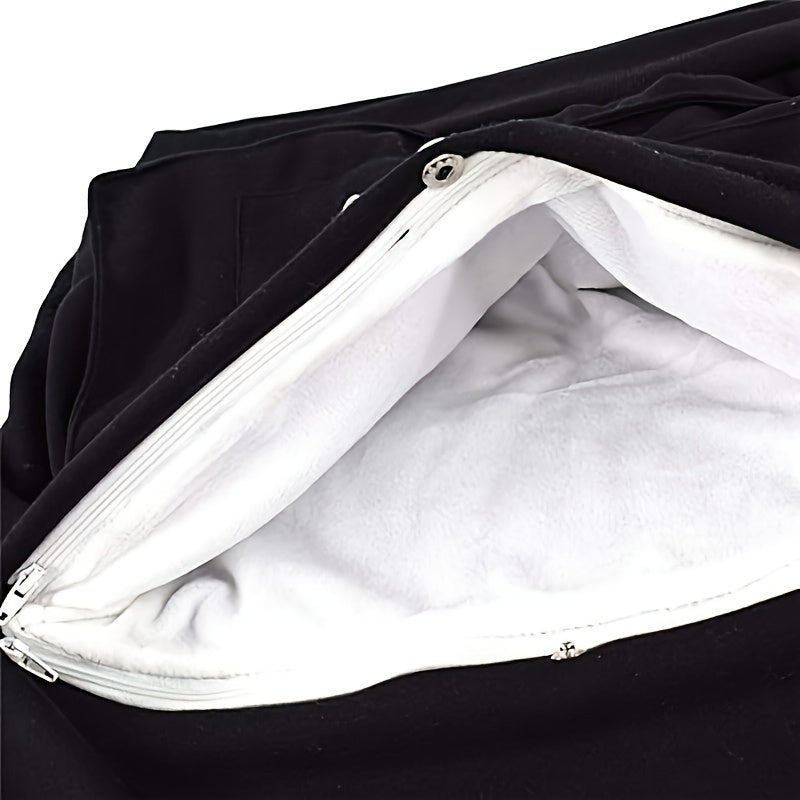 Pet Carrier Hoodie with Kangaroo Pouch for Cats and Small Dogs, Unisex Light Grey Sweatshirt with Removable Washable Liner, Ears and Paw Print Design