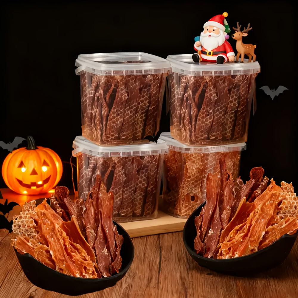 Chicken Jerky Treats 2 Pack, Two 150g Bags of Chewy Pet Snacks for Supervised Reward Sessions, Everyday Treat Time and Pet Lover Gift Baskets