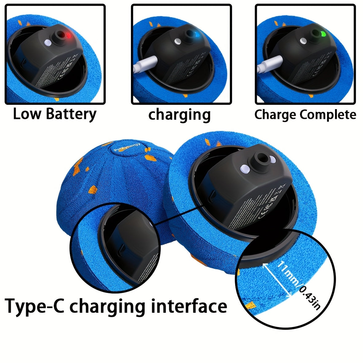 Smart Bouncing Dog Ball with Tap-to-Start Activation, Automatic Rolling and Spinning E-TPU Chase Toy with Sleep Mode for Medium and Large Dogs
