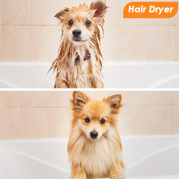 Dog Grooming Vacuum with Dryer Function, 74.39 oz Dust Cup, Low-Noise Pet Hair Collection and Grooming Tools for At-Home Shedding Care