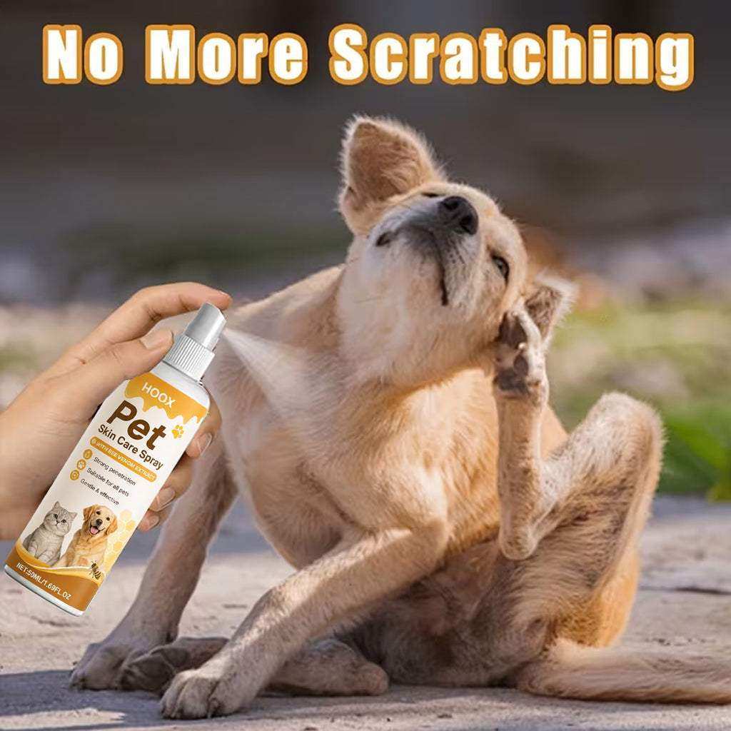 Skin and Coat Care Spray for Pets with Coconut, Tea Tree and Lavender Extracts, 1-Piece Grooming Product for Pet Care Routines