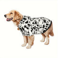 Dalmatian Dog Hoodie, Soft Polyester Pet Sweatshirt with Stretch Ribbed Cuffs for Halloween Costumes, Fall Winter Walks and Photos, S XXL 3XL