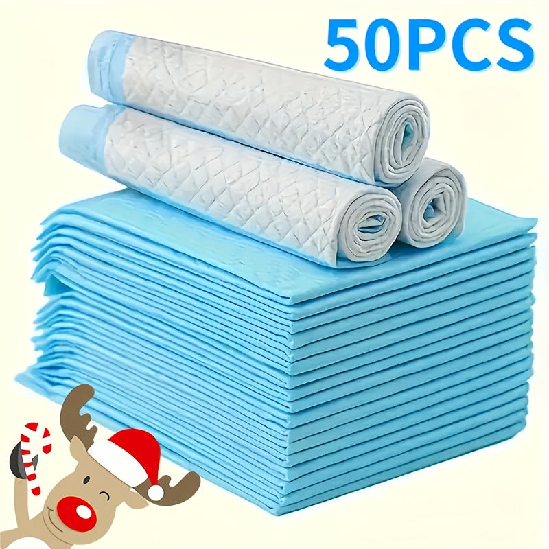 Dog Pee Pads with Seven-Layer Absorption, 23.6 x 23.6 Inch Puppy Potty Training Pads with Odor Reduction and Leak Resistance, 300 or 400 Count