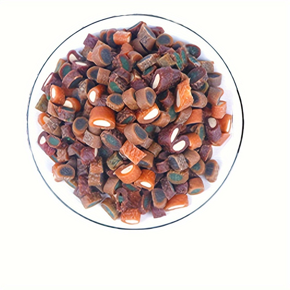 Soft Chewy Dog Training Treats, Diced Meat Reward Bites with Beef Blueberry, Duck Cheese, Mixed Meat and Triple Flavor Options, 100g to 800g Packs