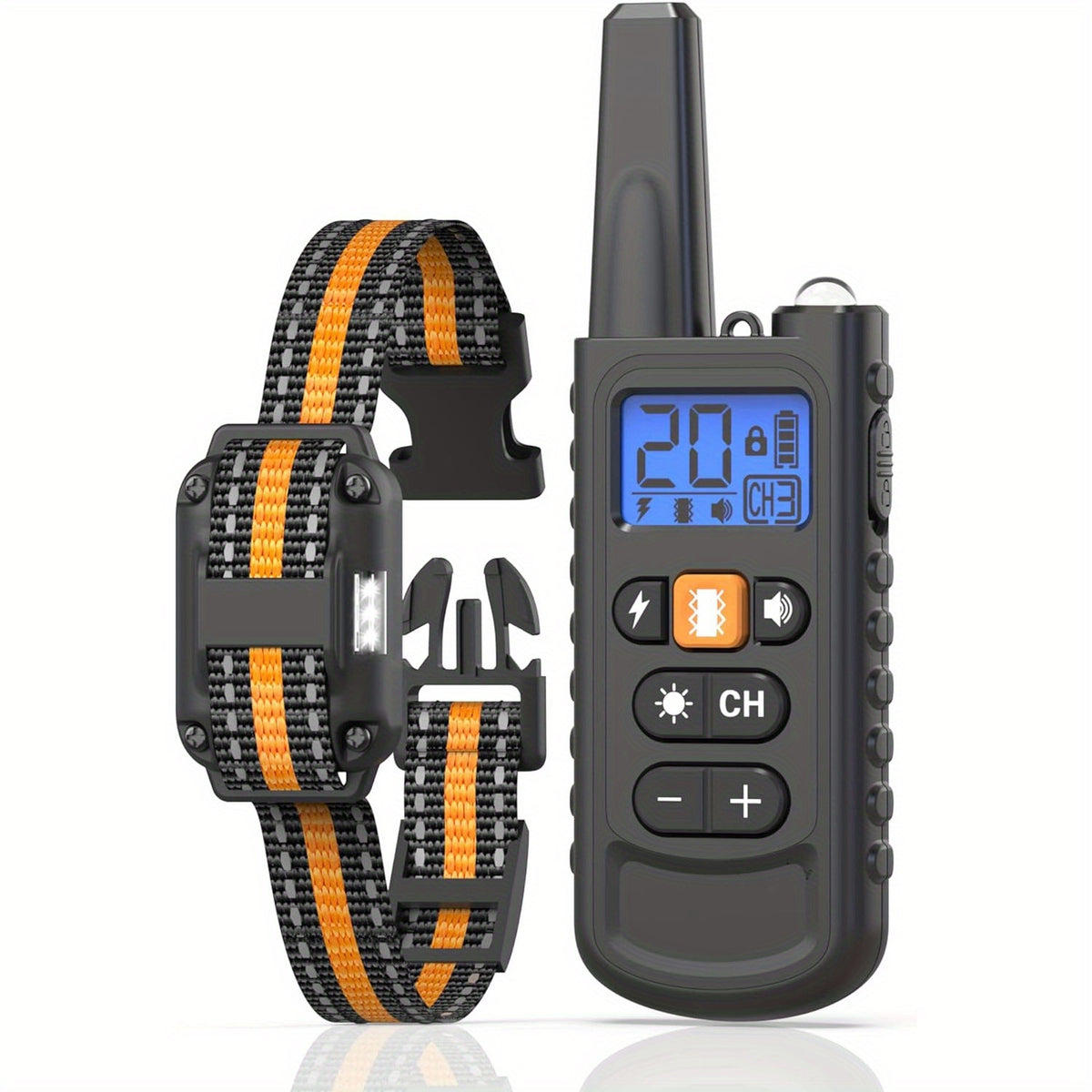 Dog Training Collar 3300ft Remote Range, Beep, Vibration and Static Modes for Dogs 5–120 lbs, One-Size Options for 1, 2 or 3 Dogs