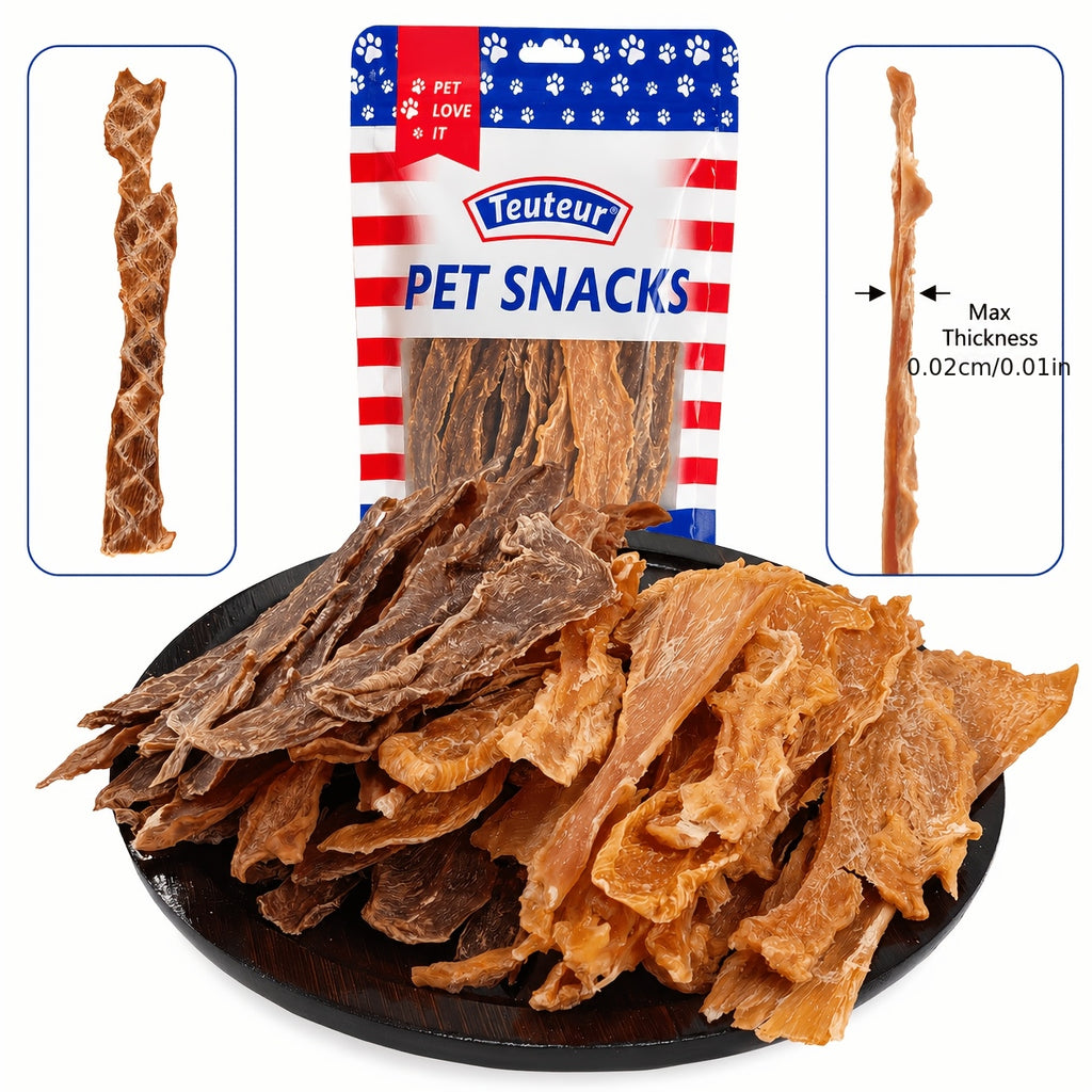 Pet Jerky Treats with Chicken and Duck Combo Options, Beef Cubes and Chew Selections for Supervised Training Rewards and Everyday Snack Time