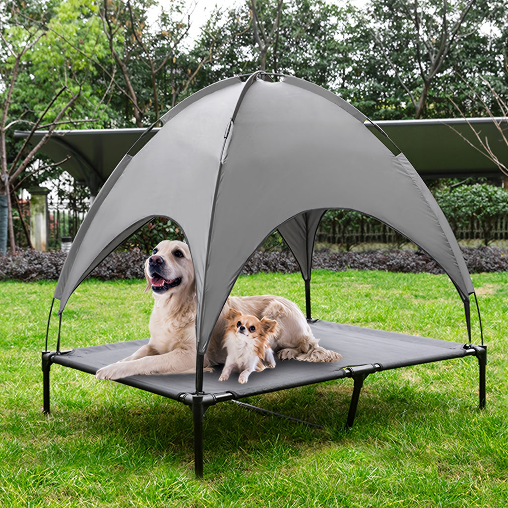 Outdoor Pet Tent for Cats and Dogs, Portable Breathable Pet House in Medium or Large for Supervised Backyard Rest, Camping and Everyday Outdoor Outings