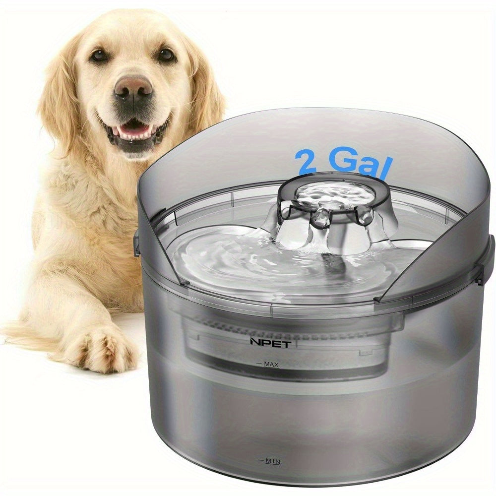 Large Dog Water Fountain DF30, 5L or 8L Flowing Pet Drinking Dispenser for Multi-Pet Homes with Selected Filter Bundles and Separate Filter Option
