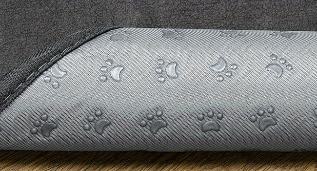 Washable Dog Pee Pads 2 Pack with Coral Fleece Surface, Reusable Leak-Proof Non-Slip Puppy Training and Whelping Mats in Five Sizes