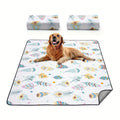 Washable Dog Pee Pads in White, 2-Pack Multiple Sizes or 18 x 24 Inch 6-Pack, Reusable Non-Slip Puppy Training and Whelping Mats for Crates and Playpens
