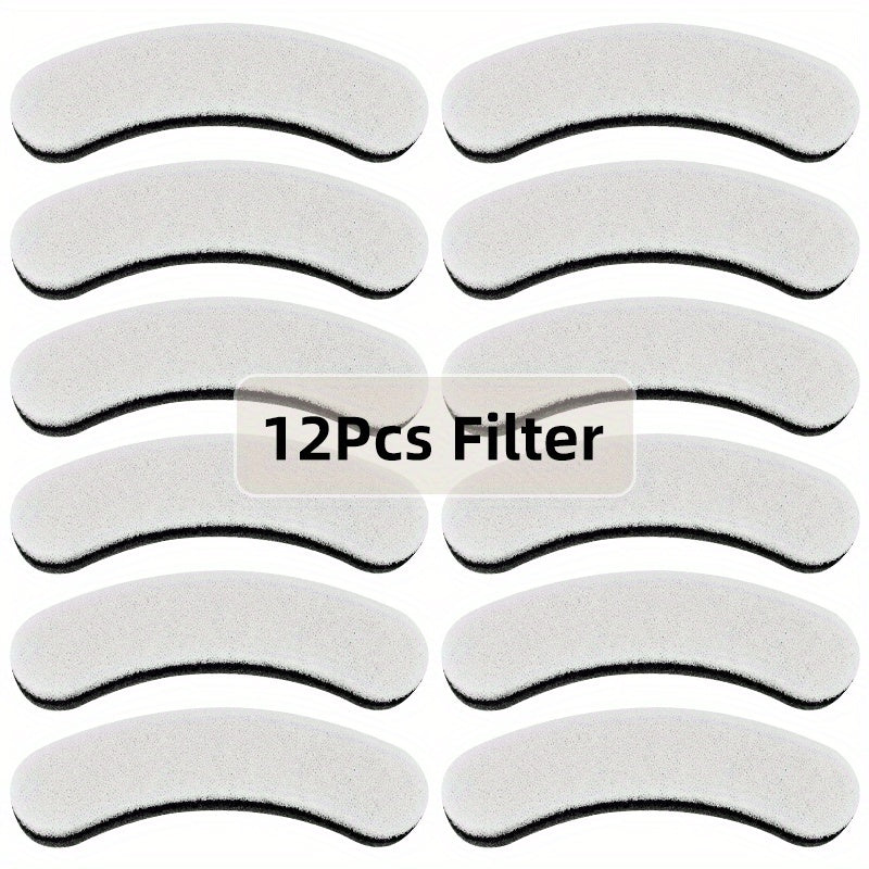 Pet Water Fountain Filters for NPET DF10 and DF30, Activated Carbon Replacement Refills in 4, 16, 20 or 24 Packs for Dog and Cat Drinking Dispensers