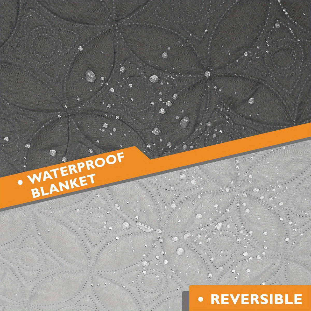 Reversible Dog Blankets 2 Pack, Soft Washable Pet Furniture Protectors for Large Dogs, Couch and Dog Bed Covers in Three Size Options