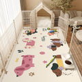 PVC Pet Crate Mat with Litchi Pattern, Easy-Clean Non-Slip Cage Liner for Dogs and Cats, Single-Piece Cut-to-Fit Design for Indoor Pet Areas