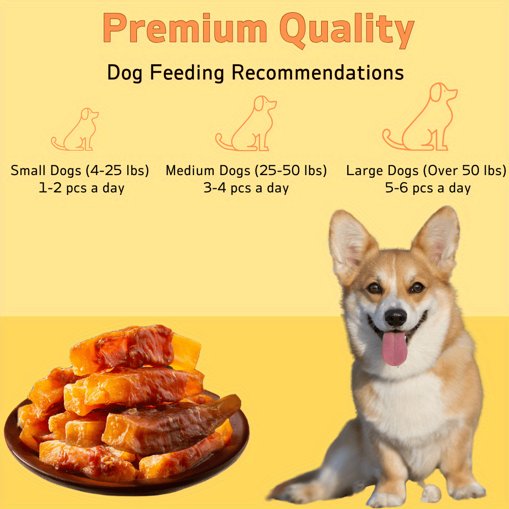 Chicken and Sweet Potato Dog Treat Sticks 200g, 7.05 oz Canine Snack Selection for Supervised Training Rewards, Home Practice and Everyday Treat Breaks