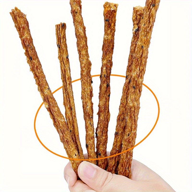 Dog Chew Sticks in Chicken or Duck Flavor, 12.6-Inch Molar Stick Treats in 7.05 oz or 14.11 oz Packs for Supervised Reward and Snack Time