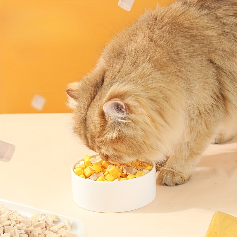 Freeze Dried Chicken Breast Treats for Dogs & Cats, Chicken Chunks in Chicken Bucket Option for Pet Snack Time and Reward Routines
