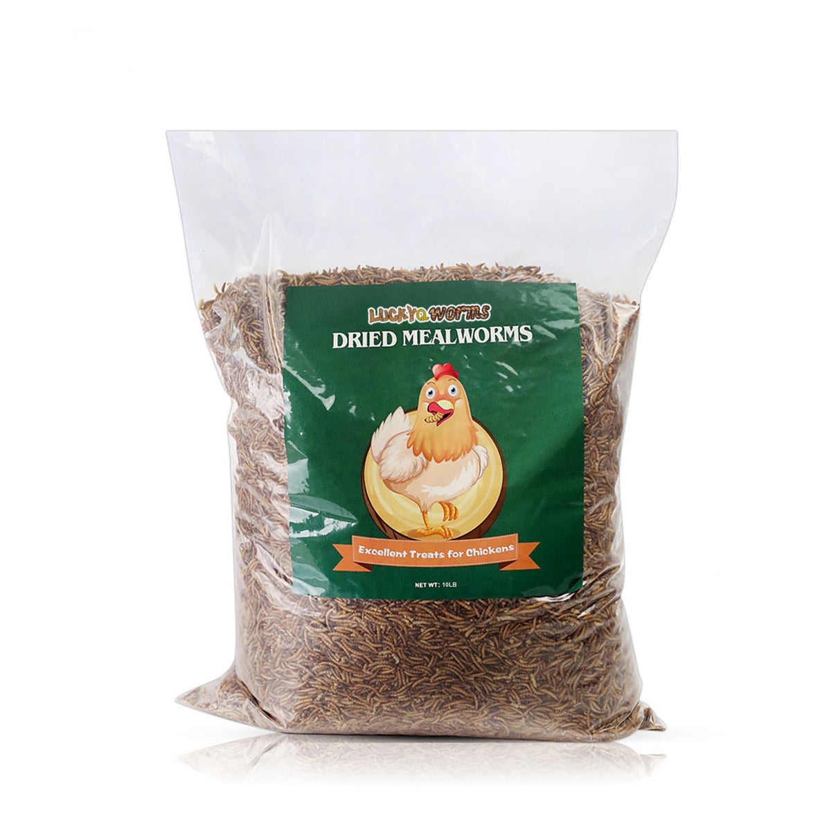 Bulk Dried Mealworms 22 or 40 lb, Protein-Rich Insect Treats for Chickens, Ducks and Wild Birds, Supplemental Snacks for Backyard Feeding Routines