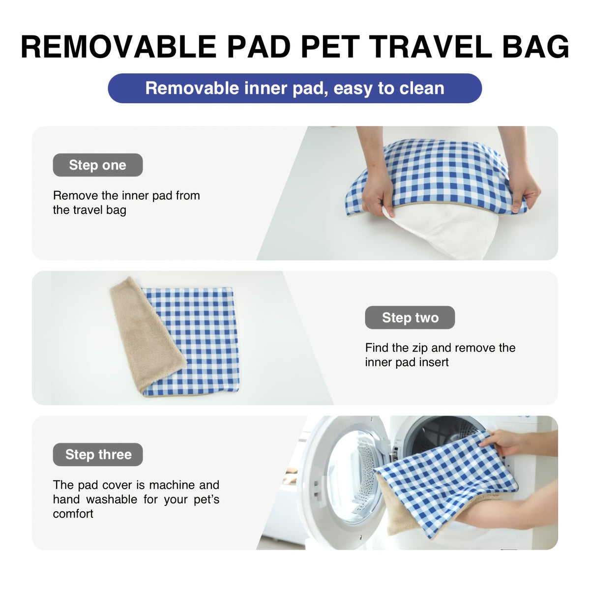 Portable Dog Car Seat with Carry Straps, Cushioned Pet Travel Bed for Dogs and Cats with Attachment Hook and Buckle, Seven Color and Style Options