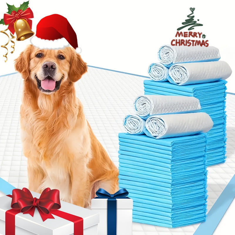 Dog Pee Pads with Seven-Layer Absorption, 23.6 x 23.6 Inch Puppy Potty Training Pads with Odor Reduction and Leak Resistance, 300 or 400 Count