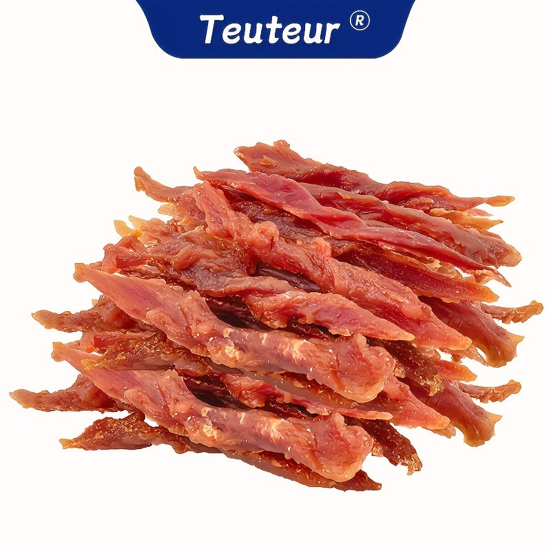 Duck Jerky Dog Treats Twin Packs, 80g Duck Strips or 106g Chicken and Duck Jerky Options for Supervised Training Rewards and Everyday Snack Breaks