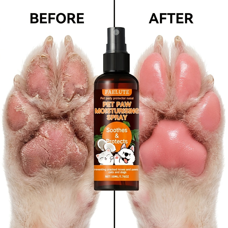 Dog Paw Moisturizer for Dogs and Cats, 50mL Pet Paw Pad Care for Dry Rough Pads, Grooming Supply for Owner-Managed Everyday Care Routines