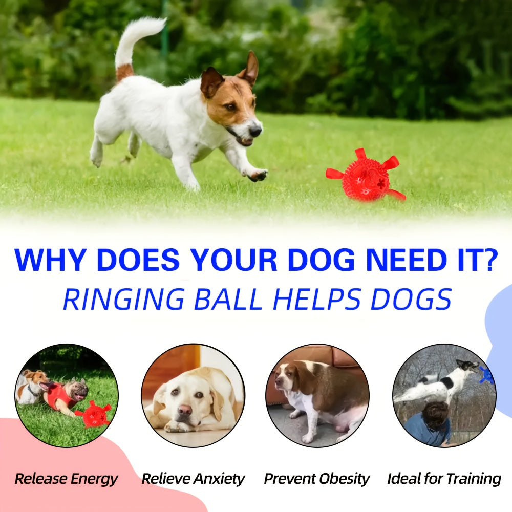 Dog Herding Training Ball for Supervised Outdoor Chase and Push Games, Orange and Blue Play Options Including Upgraded M and XXS Variants