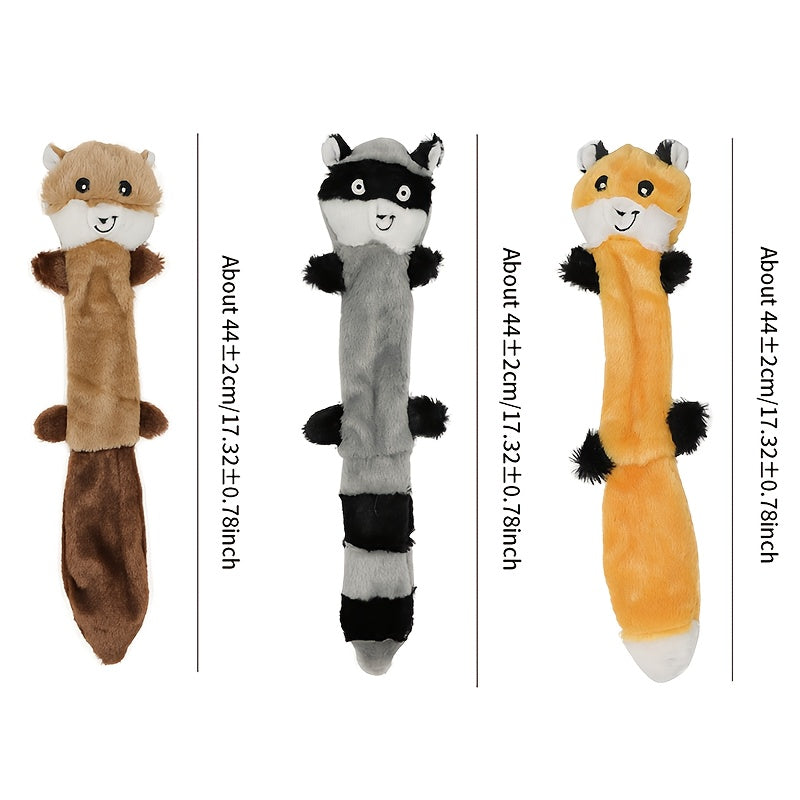 Squeaky Dog Toys 9 Pack, Stuffless Plush Set with Crinkle Sounds for Supervised Interactive Puppy Play, Toy Rotation and Dog Birthday Gifts