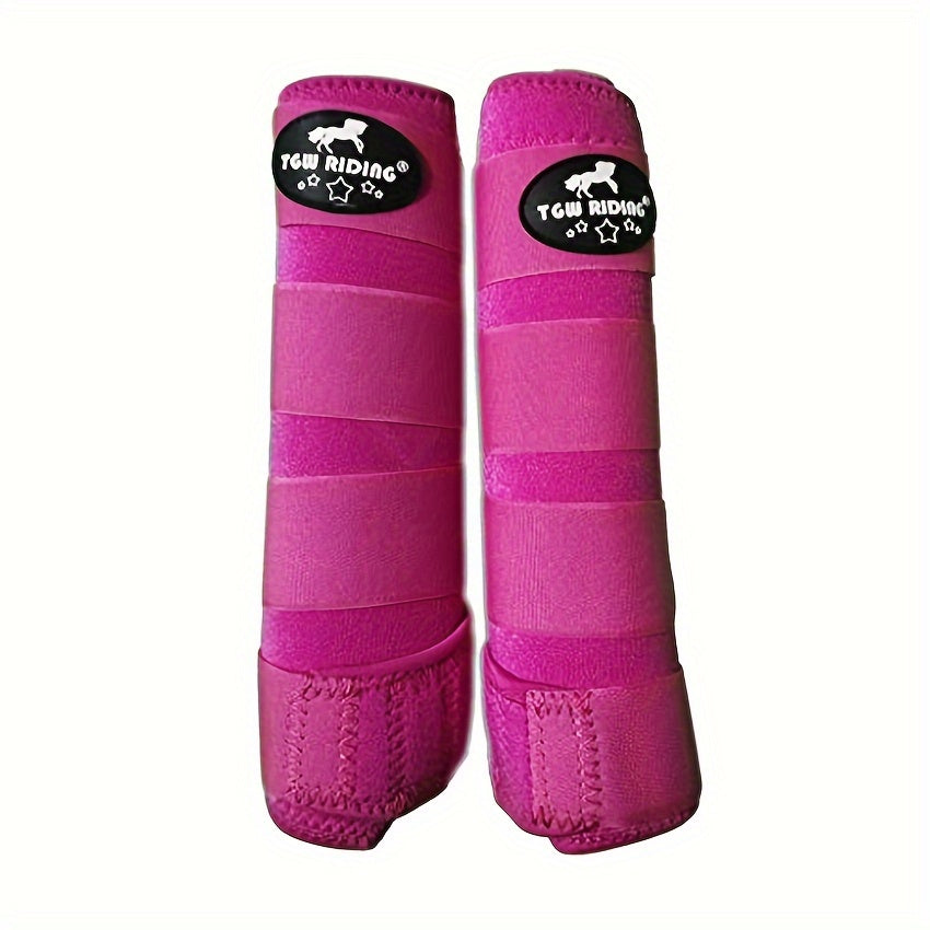 Horse Front Leg Sport Boots for Equestrian Training, Lower Limb Coverage for Supervised Exercise, Seven Colors with Small, Medium and Large Options