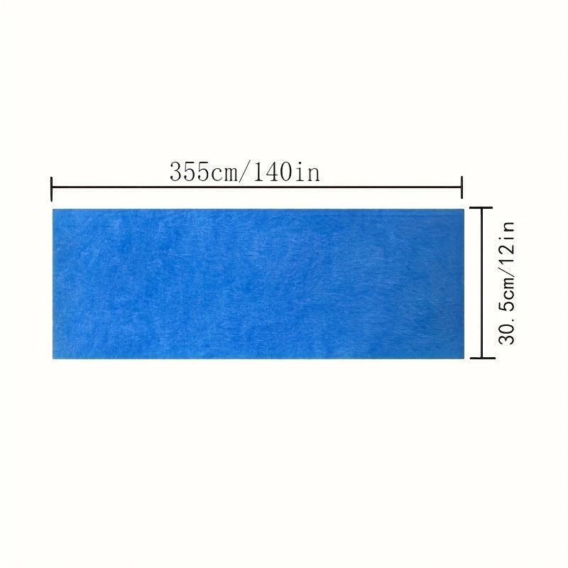 Aquarium Filter Pad 12 x 140 Inches, 1-Inch Thick PET Filter Media for Compatible Freshwater and Saltwater Fish Tank Filters and Pond Filtration Setups