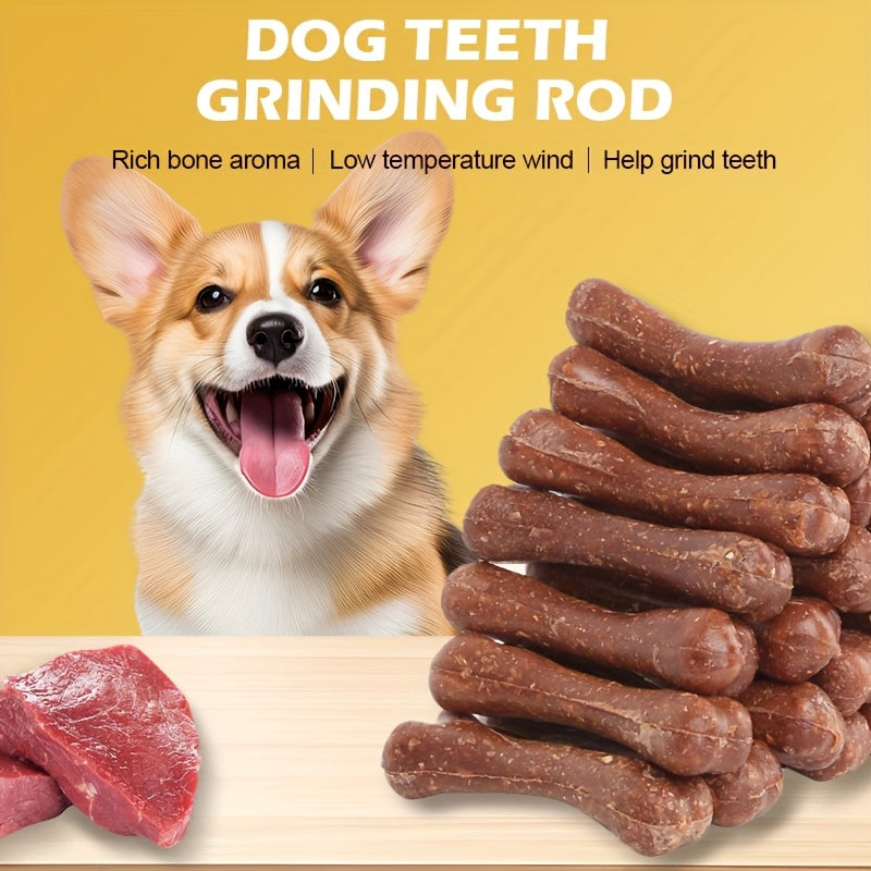 Dog Chew Bones 20 Pack, Canine Chewing Treats for Supervised Snack Time, Everyday Reward Routines and At-Home Dog Care Gift Baskets