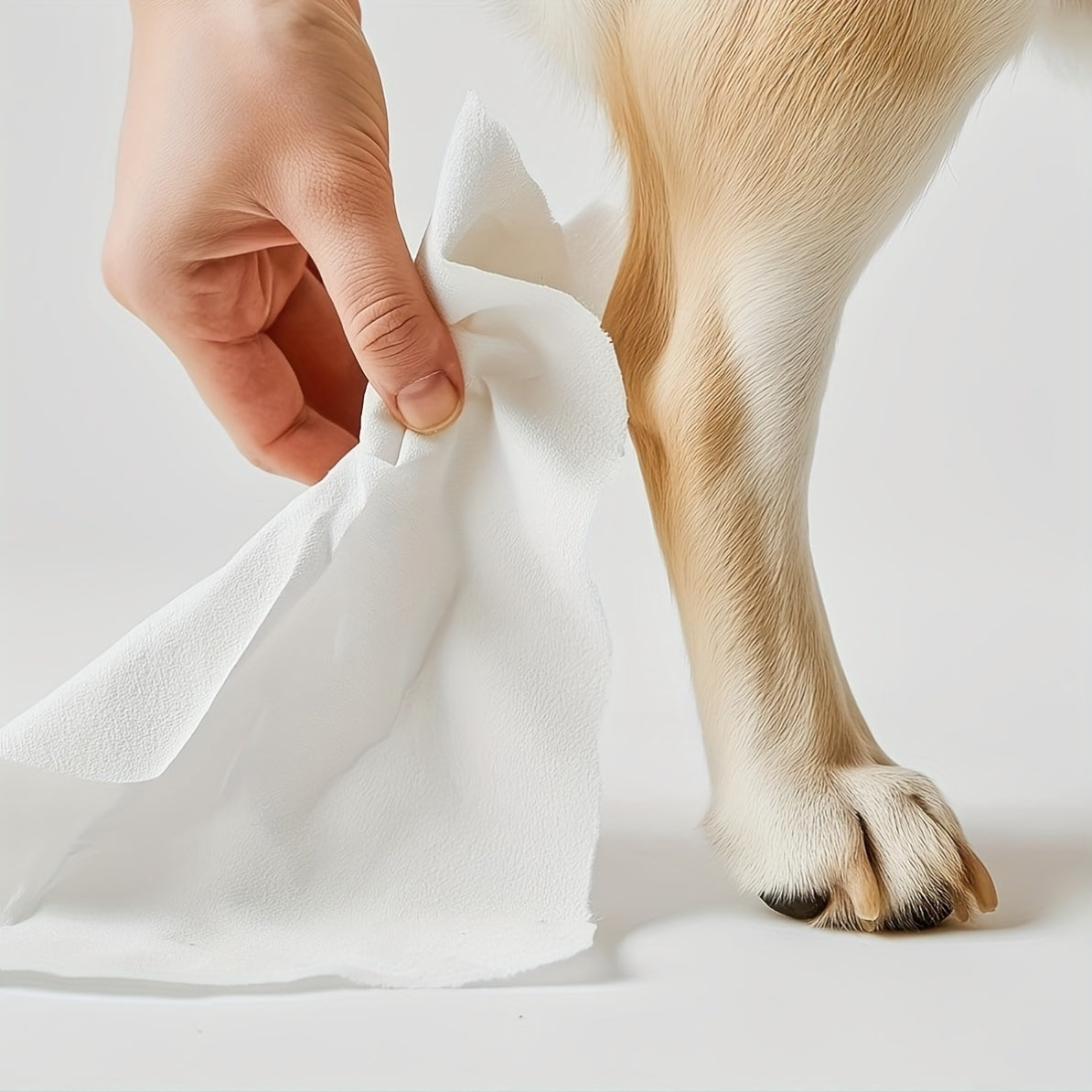 Pet Wet Wipes for Dogs and Cats, 80 Count Pack for Paw and Fur Surface Cleaning, Everyday Grooming Touch-Ups at Home and After Outdoor Walks
