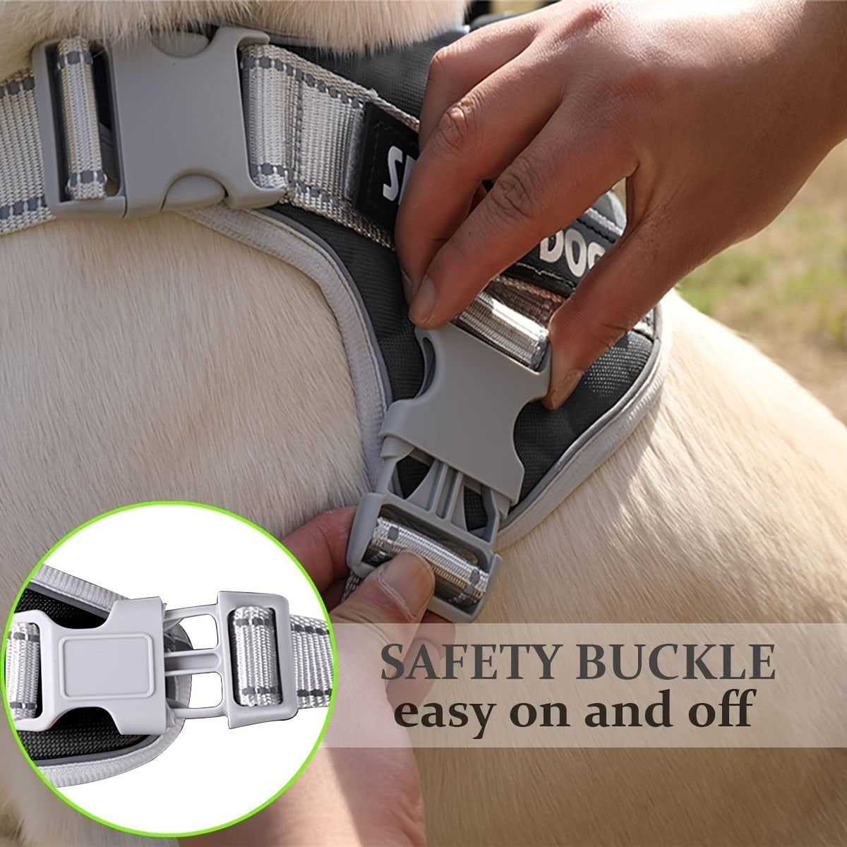 Reflective Breathable Dog Harness Vest with Adjustable Chest Strap, Red Pink or Black Walking Gear in XS, S, M and XL Size Options