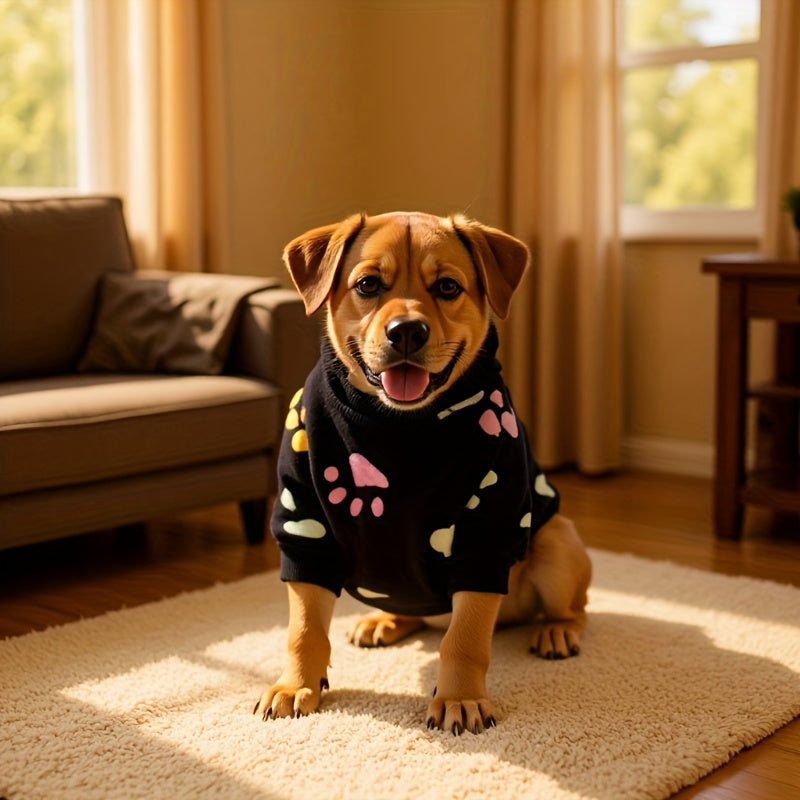 Winter Dog Clothes for Small and Medium Dogs, Soft Puppy Sweater Outfit in XS-XXL for Cool Weather Walks, Seasonal Wear and Pet Photos
