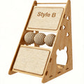 Vertical Cat Scratcher with Nest and 3 Sisal Balls, Wall-Mounting Cat Scratching Board for Indoor Cats, Style B Furniture for Rest and Play