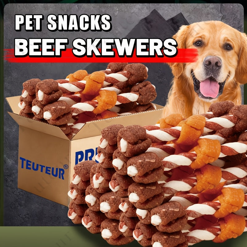 Assorted Rawhide Dog Chews, Chicken, Duck, Chicken Liver and Beef Roll Listed Combo for Supervised Chewing, Everyday Rewards and Pet Gift Baskets