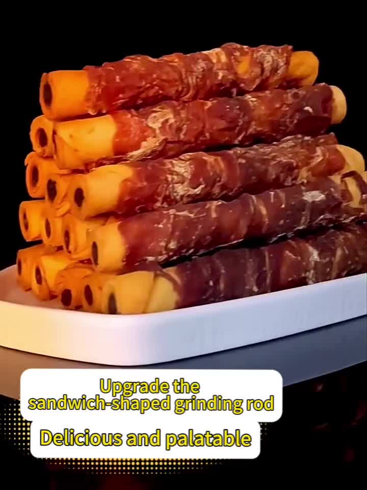 Rawhide Dog Chew Sticks with Chicken and Duck Wrapped Options, 120g or 155g Mixed Chew Treat Packs for Supervised Snacking and Everyday Rewards