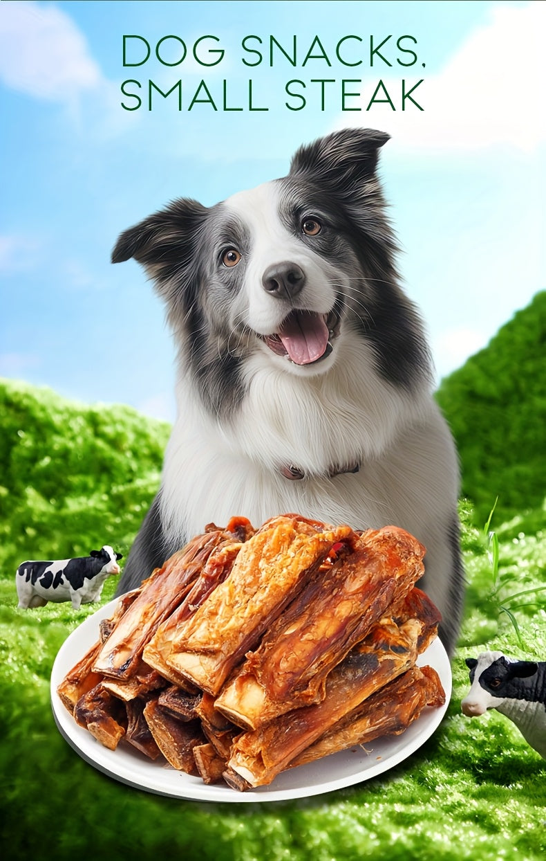 Dog Chew Sticks for Small Dogs, 80g Beef Steak Flavored Chew Treats for Supervised Snack Time, Everyday Rewards and Dog Gift Baskets