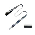 5 Foot Reflective Dog Leash with Padded Handle, 1 Inch Wide Flat Walking Lead for Medium and Large Dogs, Daily Walks and Training in Six Colors
